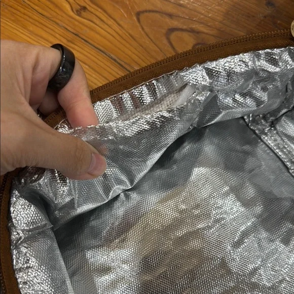 Spartina 449 Dafuskie Island Linen Insulated Lunch Bag Adjustable Strap - Picture 10 of 10